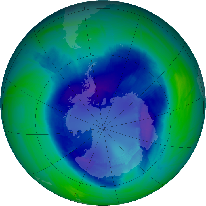 Ozone Map 2008-09-02